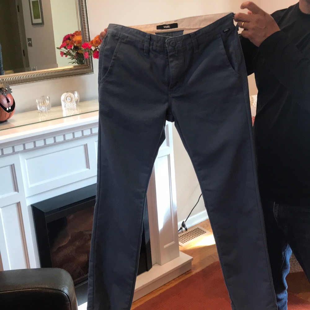 Men’s size 30 vans blue dress pants!